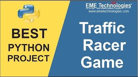 How to Create Traffic Racer Game Project in Python | Download Project with Source Code