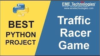 How to Create Traffic Racer Game Project in Python | Download Project with Source Code screenshot 1