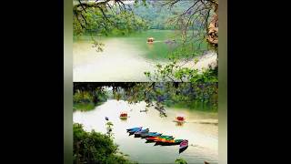 Pokhara Lakeside Nepal #nepal #naturelovers #nature #travel #explore #lake #scenicviews #shortsfeed