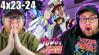 Jotaro and Koichi VS Kira!! | Jojo's Bizarre Adventure | 4x23-24