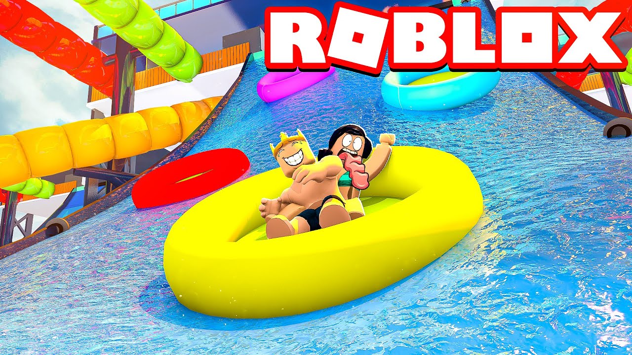 The Biggest Water Ride In Roblox Water Park Oceanic Youtube - water park fun in roblox youtube