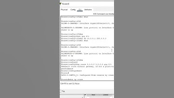 Outcome of Default Route Configuration Interface As Next Hop | Networking Academy | #Defaultroute