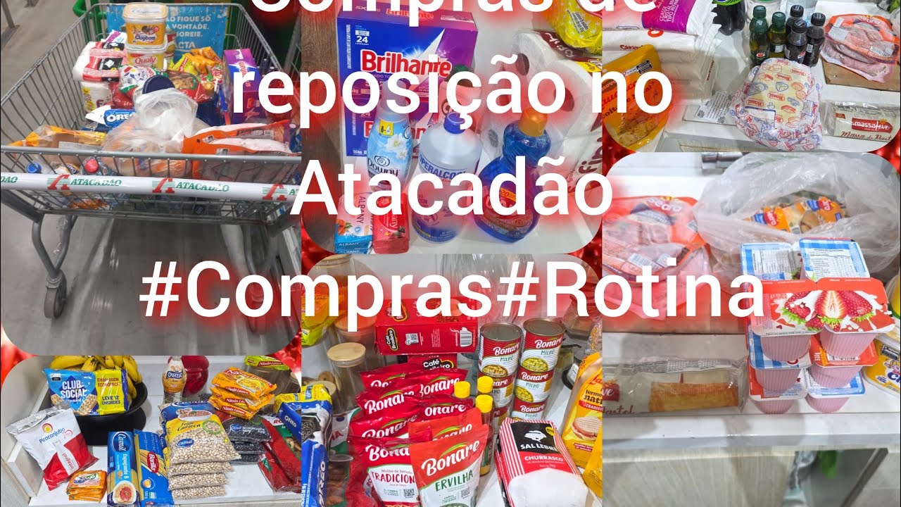 Dia de ir às compras de reposição,para 4 pessoas #rotina do lar#compras#dona de casa