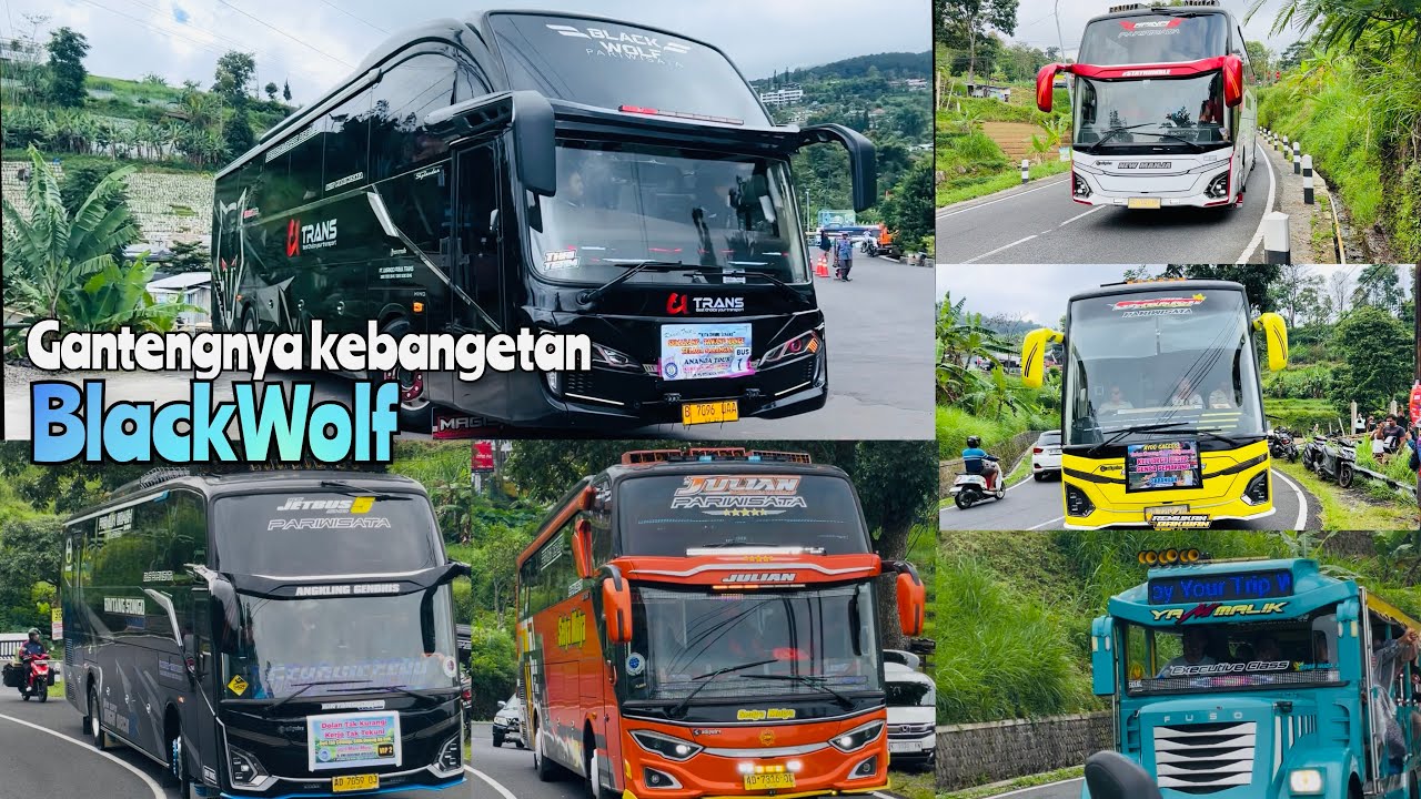 U TRANS MELINTAS DI KELOK 8 TAWANGMANGU‼️