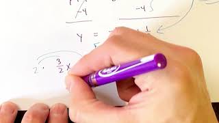 Writing linear equations in Standard Form, given two points.