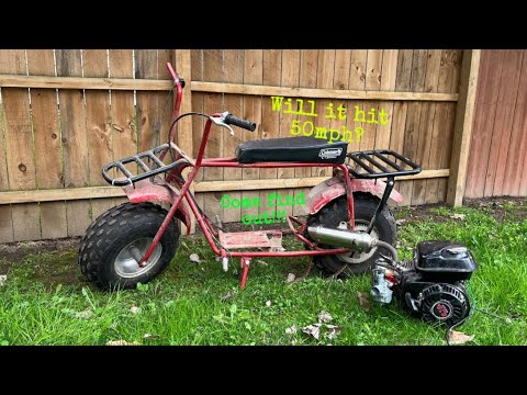 Coleman with a modded 196cc is DOPE - YouTube