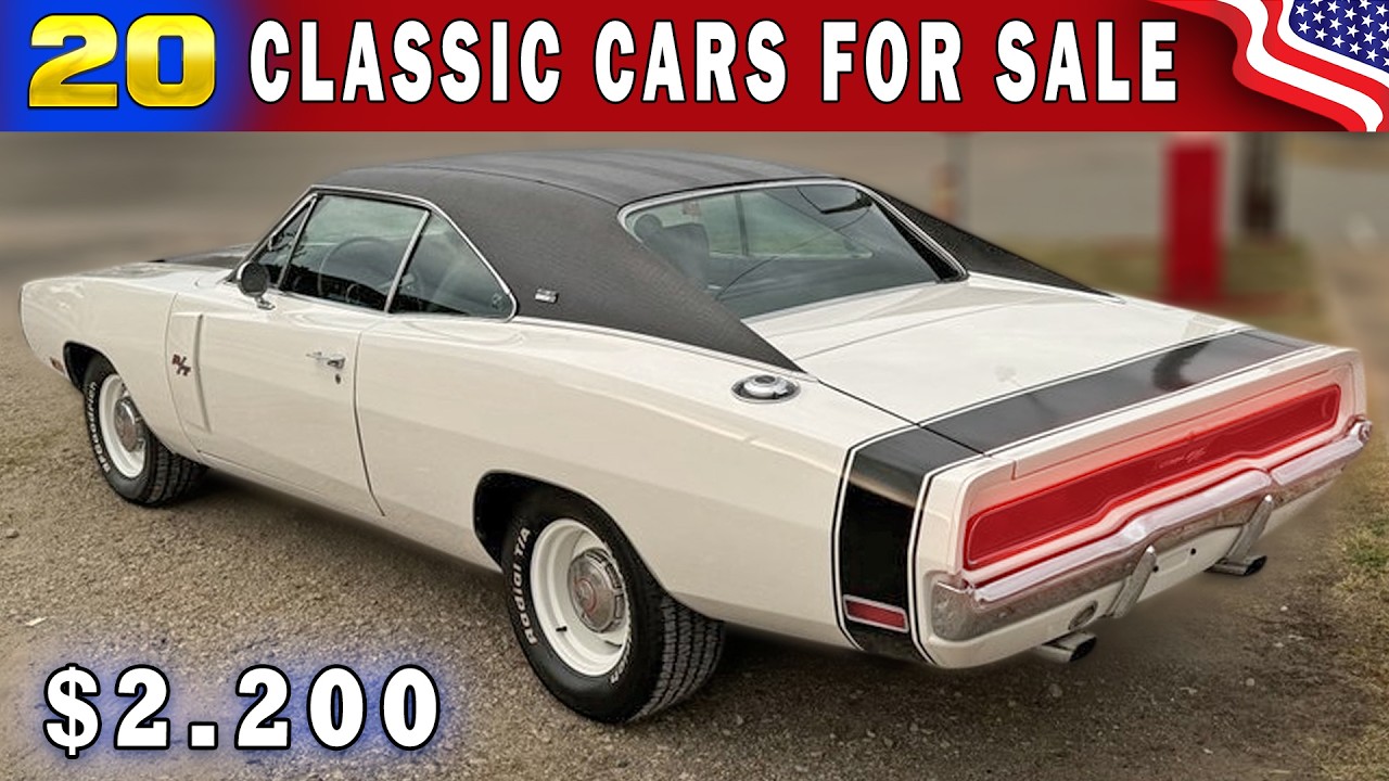20 Classic Cars for Sale at Unbeatable Deals
