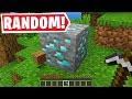 MINECRAFT BUT EVERY DROP IS RANDOM.. again