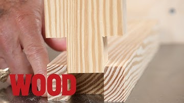 How To Make Bridle Joints with a Table Saw | WOOD magazine