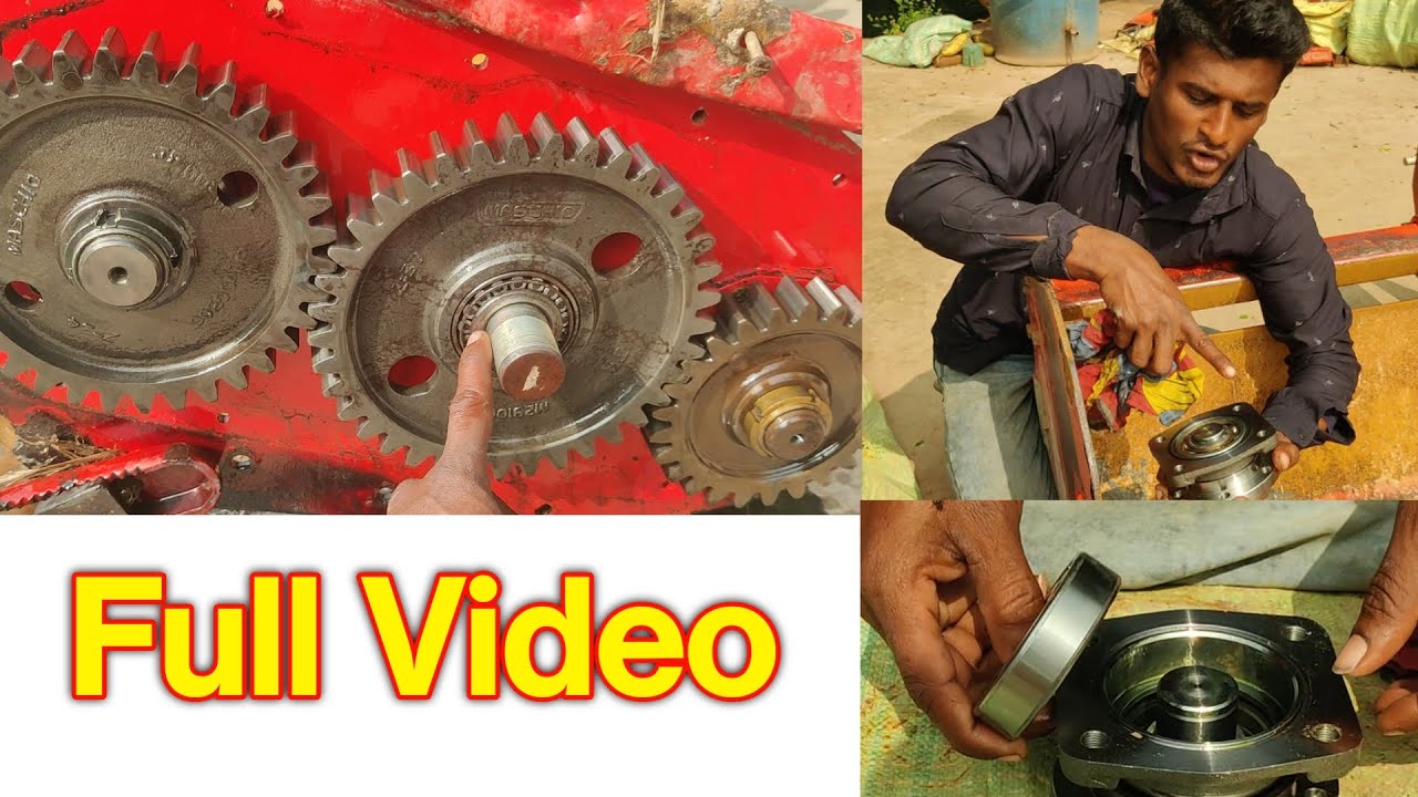 Maschio Rotavator Repair Full Video ⛔Step By Step ⛔
