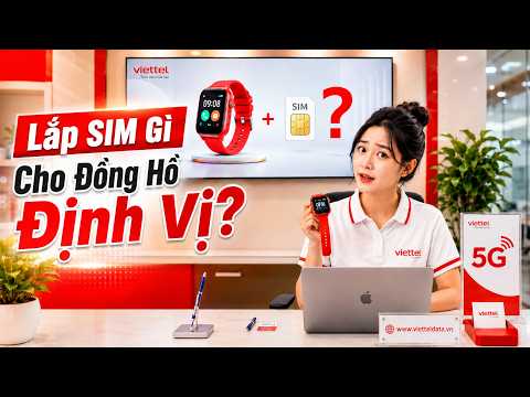 Video: Lắp SIM gì cho đồng hồ định vị trẻ em — bộ đôi KIDMAX Viettel từ 1.000đ/ngày
