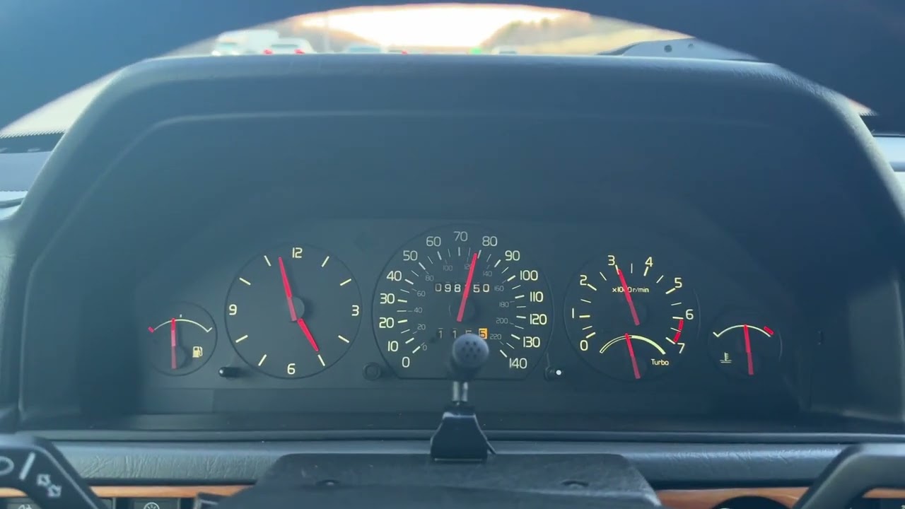 1994 Volvo 940 Turbo Highway test drive