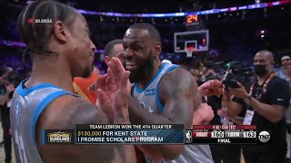 LeBron James Brings The Crowd To Their Feet After Hits The Game-Winning Shot In All-Star Game!