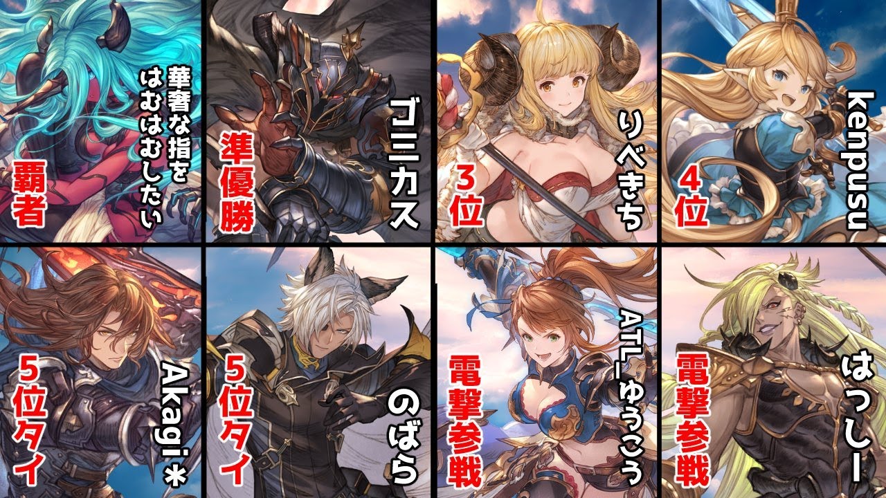 [GBVSR]  軍神杯 8on8 対抗戦re:  4期生視点 DAY2