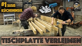 Tischplatte Verleimen Susis Kücheninsel Holzkunst Scholz Offiziell Holzkunst Scholz