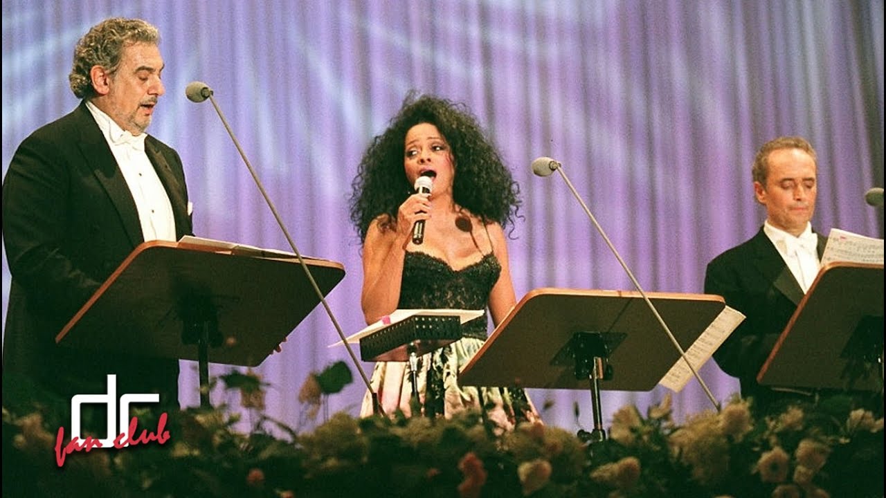 Diana Ross with Placido Domingo and Jose Carreras - Movie Medley (Live in Osaka, 1997)