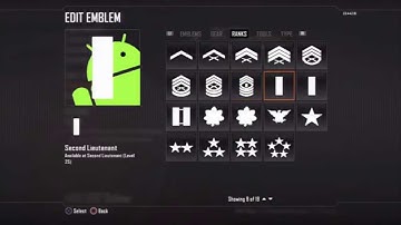 Black Ops 2: Android emblem - so EASY to make