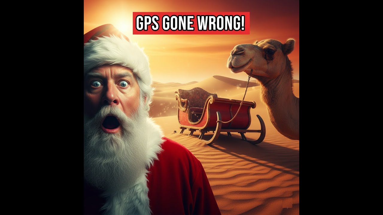 Santa Lost in the Desert After GPS Fails! Funniest Christmas Short Ever