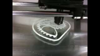 Slic3r printing the Nautilus Gear