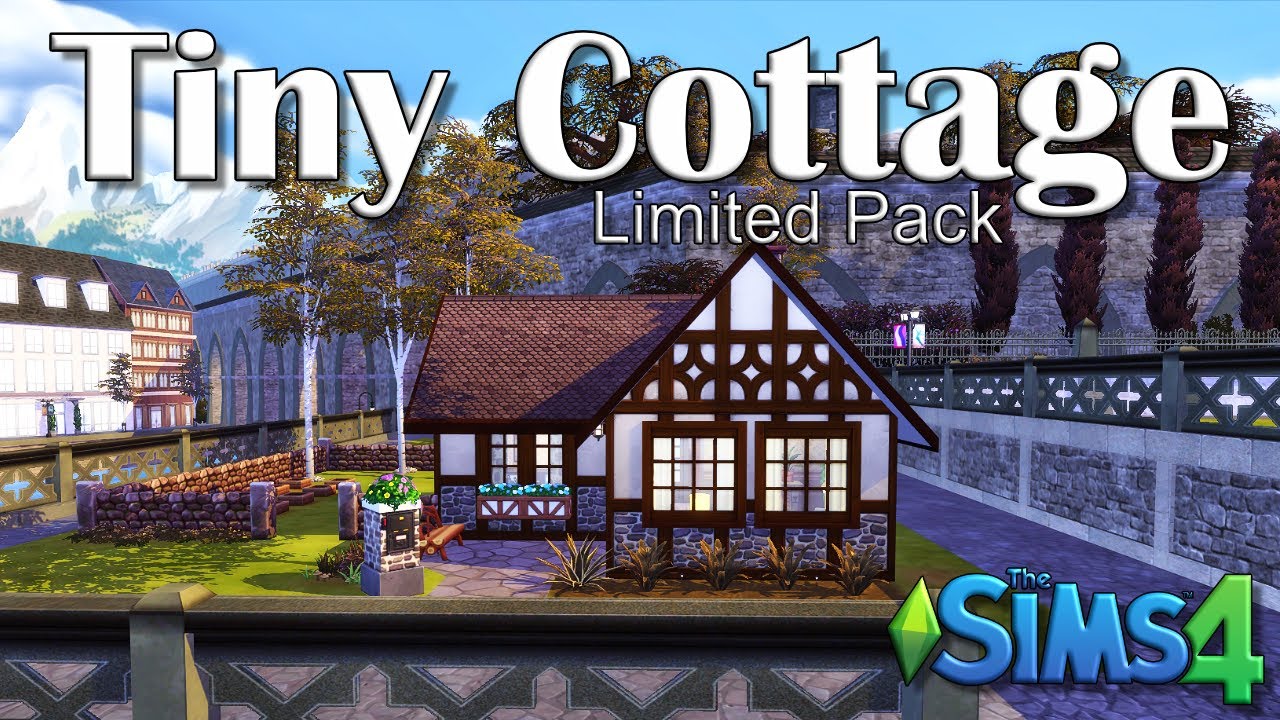 Tiny Windenburg Cottage The Sims 4 | Sims 4 No CC Speed Build - YouTube