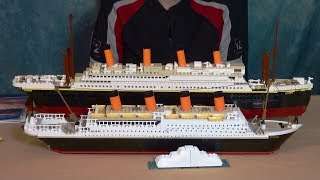 LEGO Compatible Titanic Brick Sets Compared Toy Review; Cobi Vs Oxford