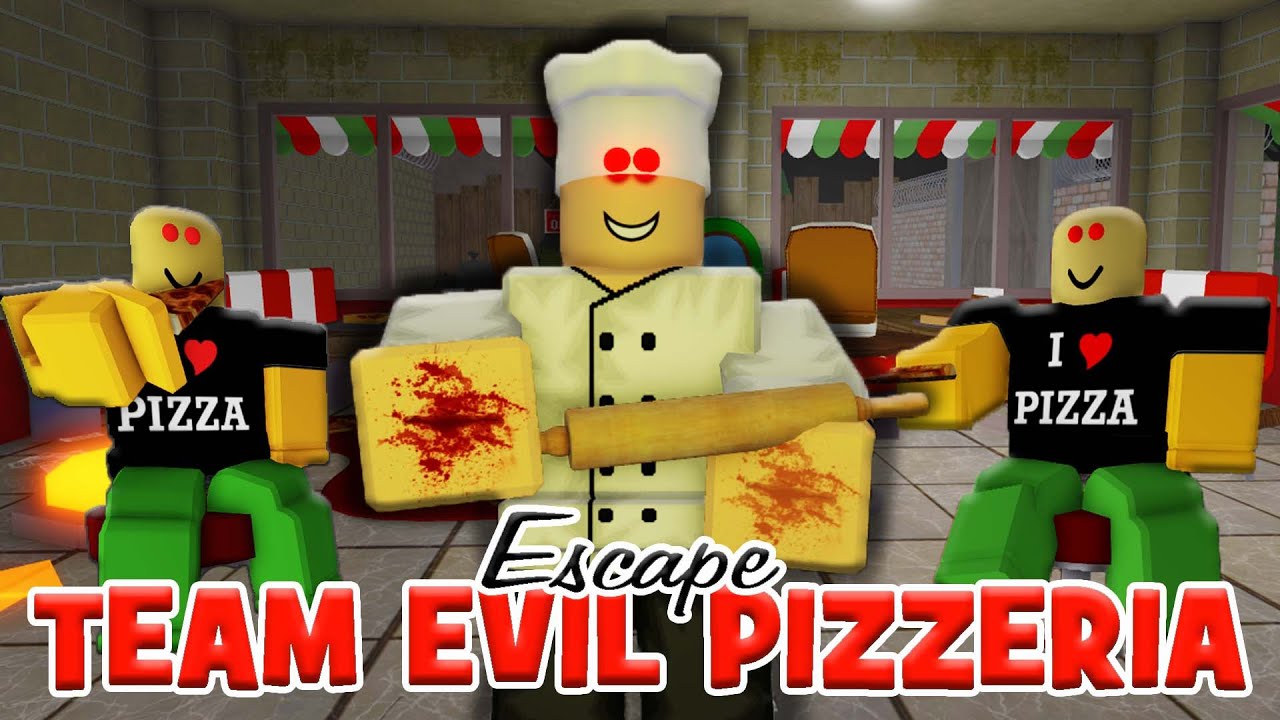 [🍕NEW] КОМАНДНЫЙ ПОБЕГ ИЗ ЗЛОЙ ПИЦЦЕРИИ TEAM EVIL PIZZERIA ESCAPE TEAMWORK OBBY! Roblox