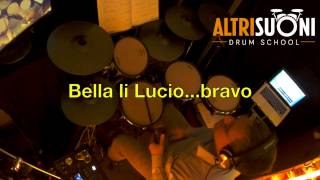 AltriSuoniDrumSchool - Trinity Drums Grade 4 - Lucio Cerroti - Time is running out - Drum Cover screenshot 4