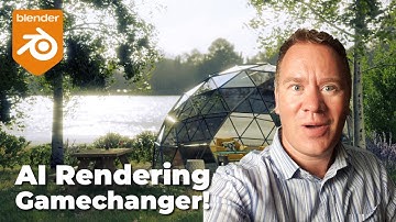 Crush your RENDER TIMES in half with AI - for free! Tutorial - Pair Blender Cycles with Flowframes.