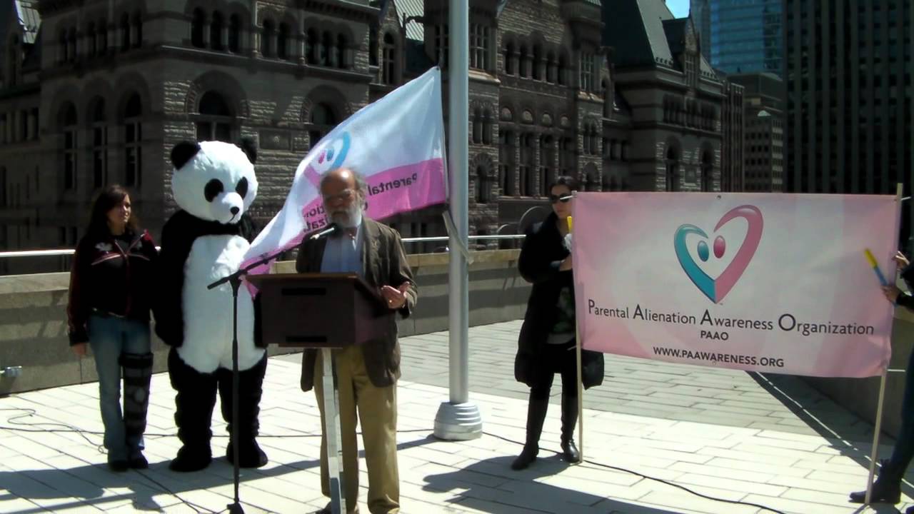 Parental Alienation Awareness Day 2012 Toronto - Flag raising - YouTube