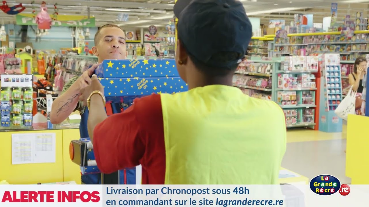 Chronopost livre vos jouets préférés La Grande Récré Réunion