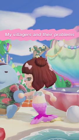 My villagers \u0026 their problems! ACNH | animal crossing new horizons