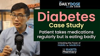 Diabetes Patient Eating Badly but has good Blood Sugar Control by taking Diabetes Medications