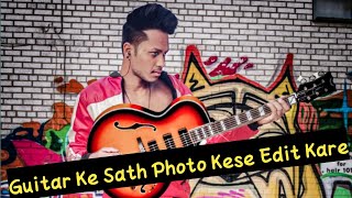 Guitar Ke Sath Photo Kese Edit Kare | How To Edit Photo With Guitar | #RHD EDITING ZONE screenshot 4