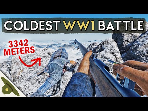 More soldiers died to avalanches than bullets on this WW1 battlefield