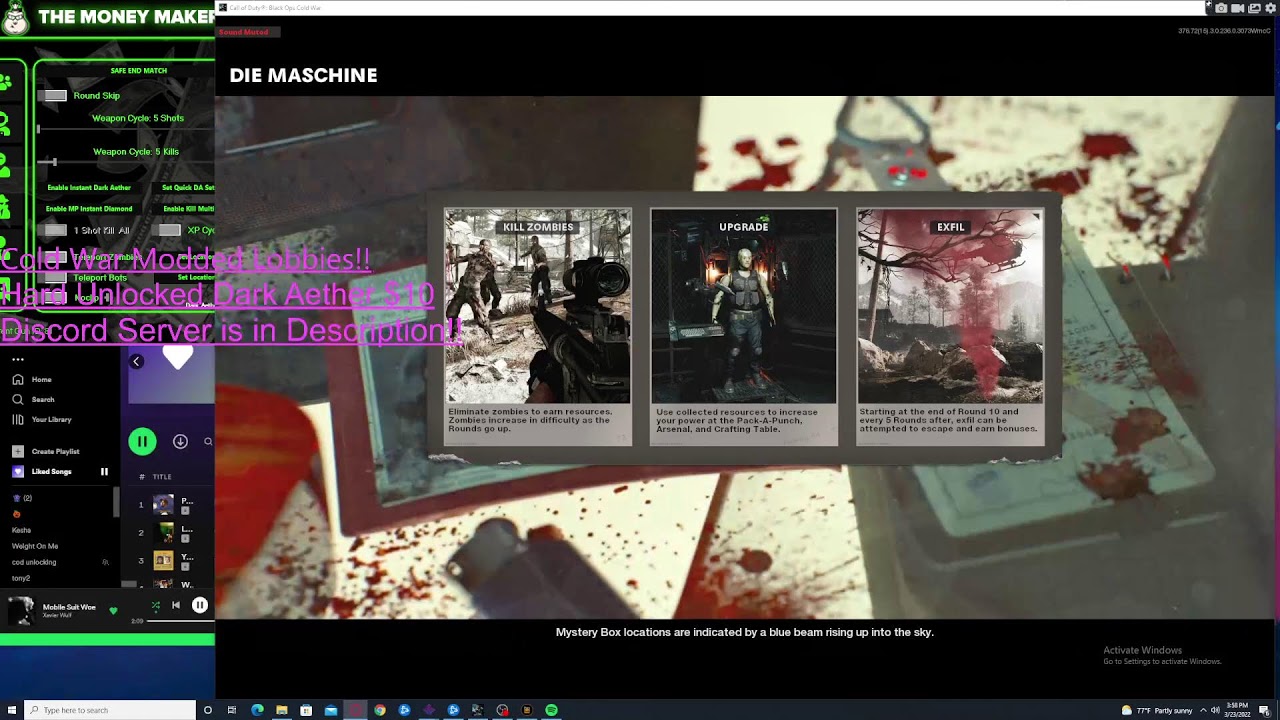 Free Cold War XP Lobbies |  MAX Gun levels & Players Xp | Dark Aether unlock