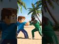 Squid game vs Minecraft fight #gaming #shorts #squidgame