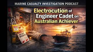 MARINE CASUALTY INVESTIGATION PODCAST- Ep.16; Fatal Electrocution on Australian Achiever