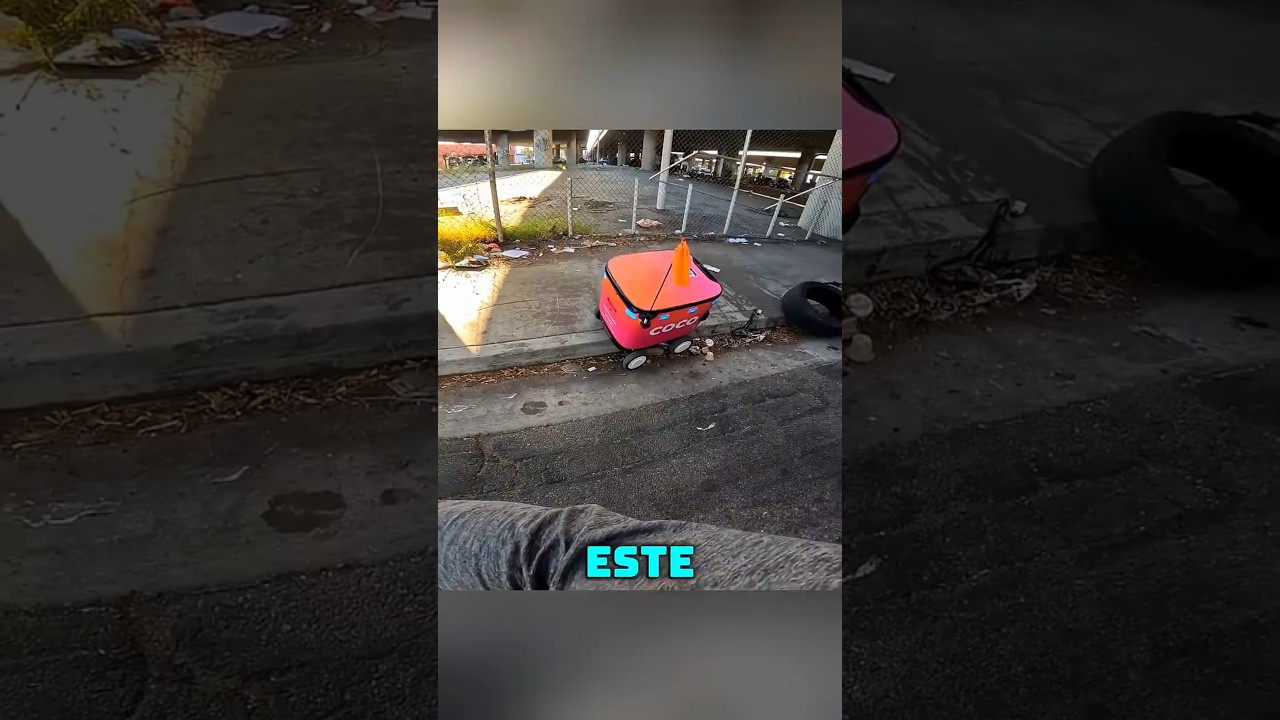 BIKER SAVED A ROBOT 🤖🤯