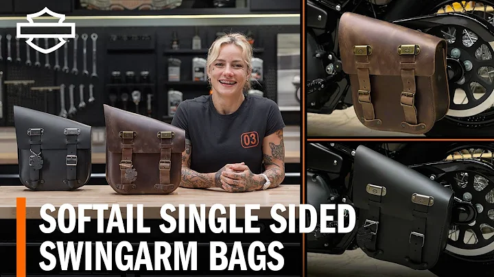 Harley-Davidson Softail Single-Sided Swingarm Bag Overview
