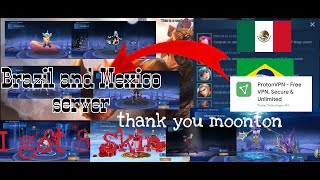 #KOFEVENT#MOBILELEGEND GET FREE KOF TICKETS  BRAZIL AND MEXICO SERVER USING VPN APP 2020MOBILELEGEND screenshot 3