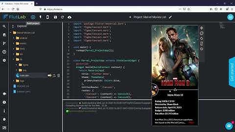 FlutLab FAQ: "How to upload a project to the Widget Bay"
