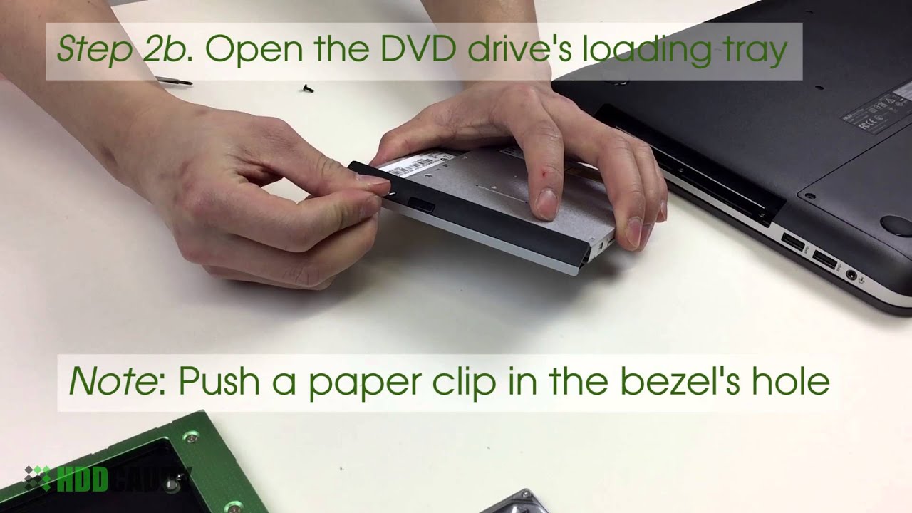 how to open dvd drive on asus laptop