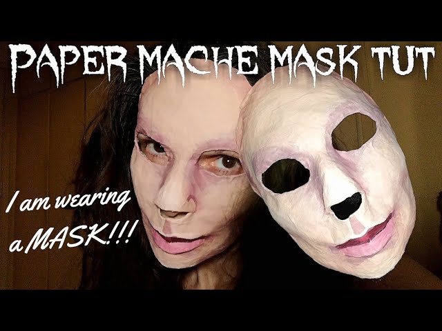 RUSVNO Paper Mache Art Masks DIY Blank Masks Algeria