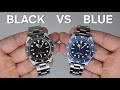 Tudor black bay 58 black vs blue  comparison