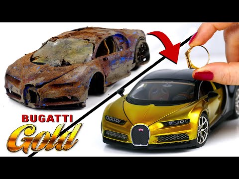 Restoration Bugatti Chiron from GOLDEN Ring 24k