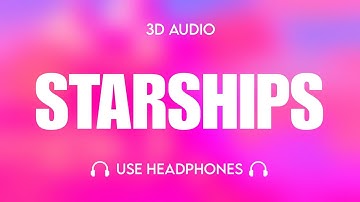 Thumbnail of Nicki Minaj - Starships (3D AUDIO)