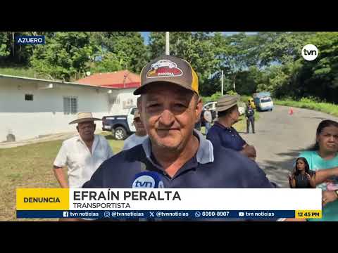 Productores y transportistas afectados por el grave deterioro de la ruta Los Pozos - Macaracas