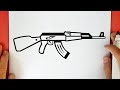 COME DISEGNARE UN AK-47