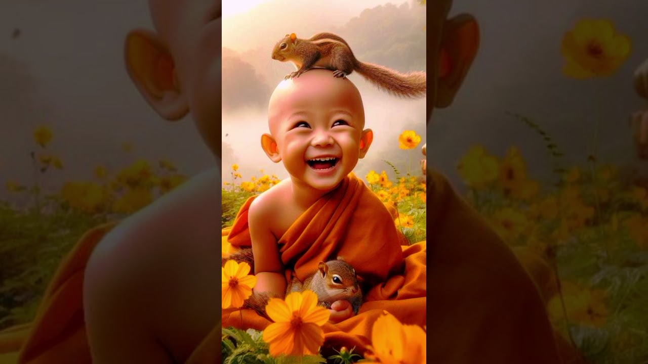 so cute little monk 🥰🌿🌿🌿🌿🌿🌿🌿🌿🌿🌿