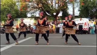 Lomba Senam Maumere & Gerakan Cuci Tangan di Dinas Kesehatan Kab. Bulukumba